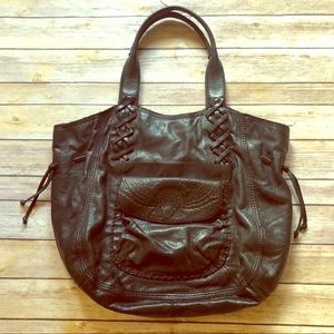 Lucky Brand Italian Leather Tote